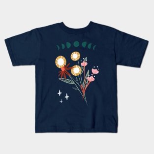 Moony Bouquet Kids T-Shirt